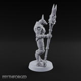 Duty Beyond the Afterlife Gnoll Armoured Jackal Guard with Staff B