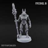Duty Beyond the Afterlife Gnoll Armoured Jackal Guard with Staff B