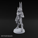 Duty Beyond the Afterlife Gnoll Armoured Jackal Guard with Staff C