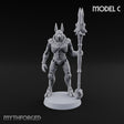 Duty Beyond the Afterlife Gnoll Armoured Jackal Guard with Staff C