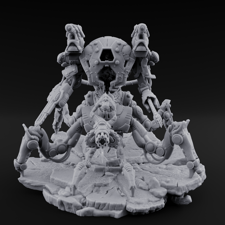 Oozing Through The Cracks Corrupted Necrolinked Mech Miniature for Dungeons and Dragons, Pathfinder or other TTRPGs
