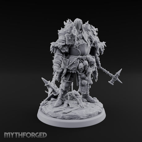 The Chains Toll Twice Human Twin-Flail Warlord