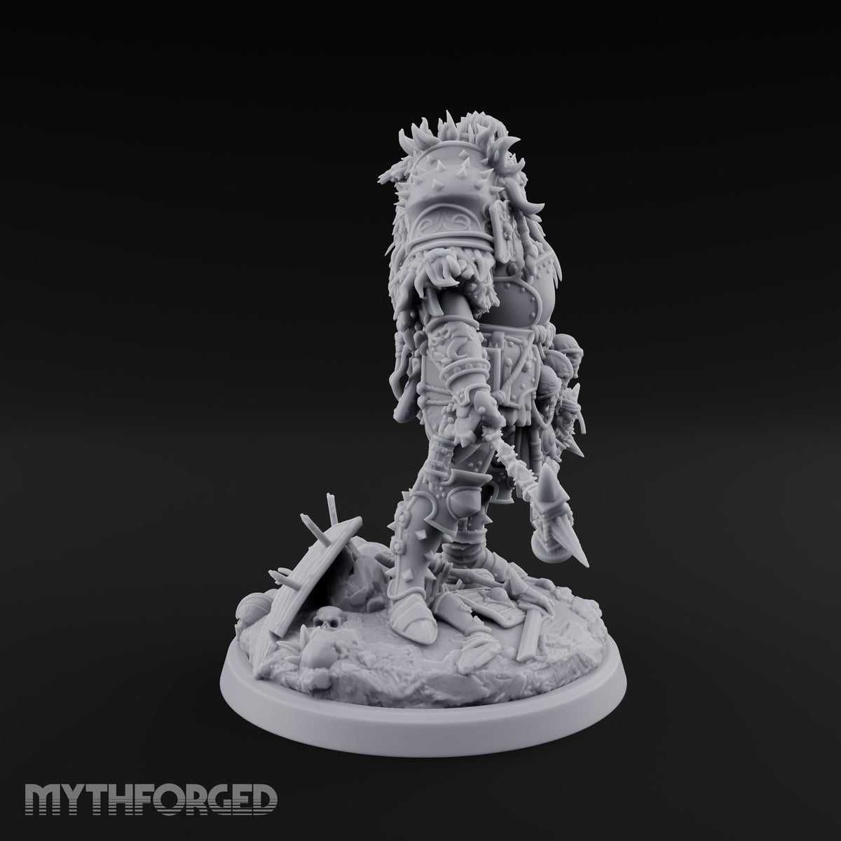 The Chains Toll Twice Human Twin-Flail Warlord