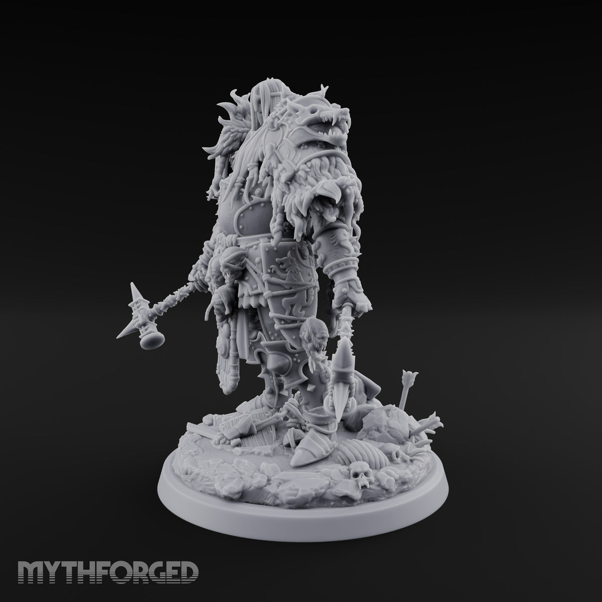 The Chains Toll Twice Human Twin-Flail Warlord