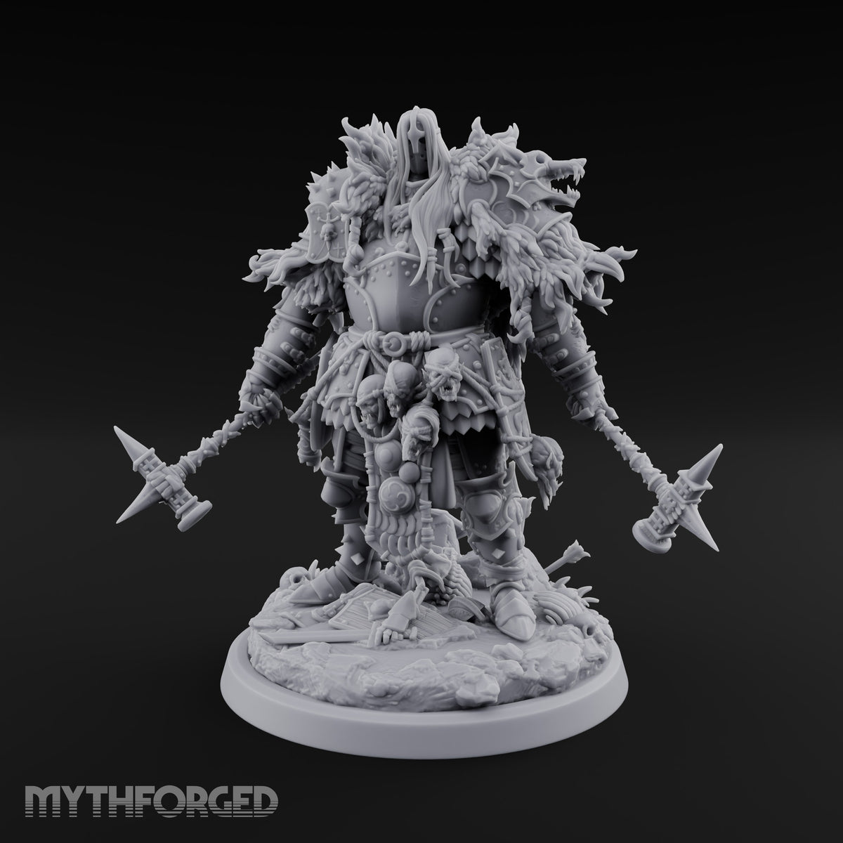 The Chains Toll Twice Human Twin-Flail Warlord