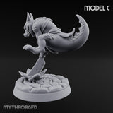 Scrapping And Clawing Kobold Warrior C Miniature for Dungeons and Dragons, Pathfinder or other TTRPGs