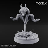 Scrapping And Clawing Kobold Warrior C Miniature for Dungeons and Dragons, Pathfinder or other TTRPGs
