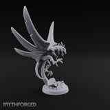Shrieks Over Broken Shrine Gargoyle Winged Predators — A