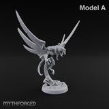 Shrieks Over Broken Shrine Gargoyle Winged Predator A