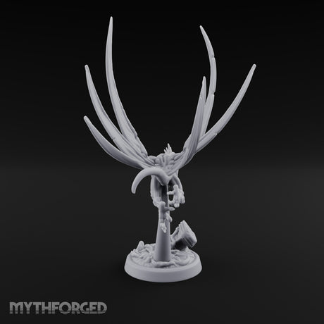 Shrieks Over Broken Shrine Gargoyle Winged Predator B