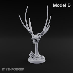 Shrieks Over Broken Shrine Gargoyle Winged Predator B