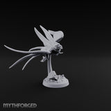 Shrieks Over Broken Shrine Gargoyle Winged Predators — C