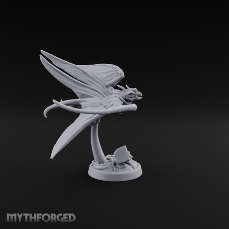 Shrieks Over Broken Shrine Gargoyle Winged Predator C