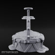 Screw-Press Slime-Dripping Body Smasher Press Miniature for Dungeons and Dragons, Pathfinder or other TTRPGs