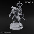 Scurrying Blade Wielding Ratfolk Warrior B Miniature for Dungeons and Dragons, Pathfinder or other TTRPGs