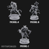 Scurrying Blade Wielding Ratfolk Warriors — Full Set