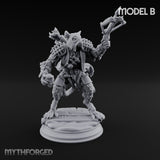 Scurrying Blade Wielding Ratfolk Warriors — B gallery 1