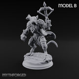 Scurrying Blade Wielding Ratfolk Warriors — B