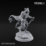 Scurrying Blade Wielding Ratfolk Warriors — C gallery 1