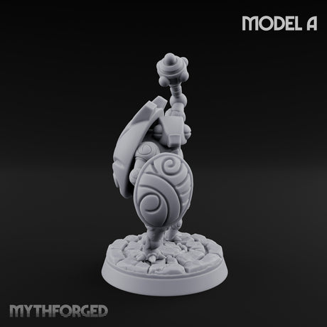 Scuttling And Scrapping Construct Grunt A Miniature for Dungeons and Dragons, Pathfinder or other TTRPGs