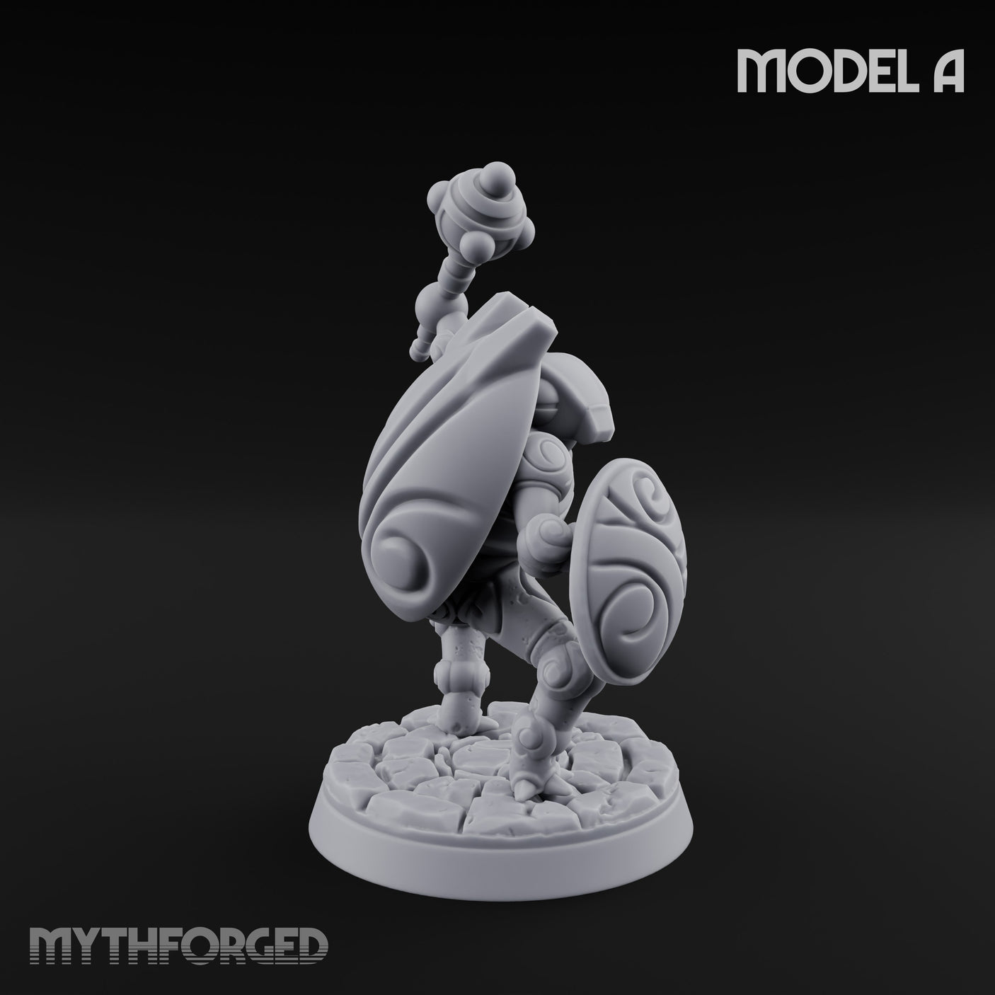 Scuttling And Scrapping Construct Grunt A Miniature for Dungeons and Dragons, Pathfinder or other TTRPGs