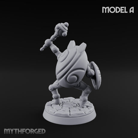 Scuttling And Scrapping Construct Grunt A Miniature for Dungeons and Dragons, Pathfinder or other TTRPGs