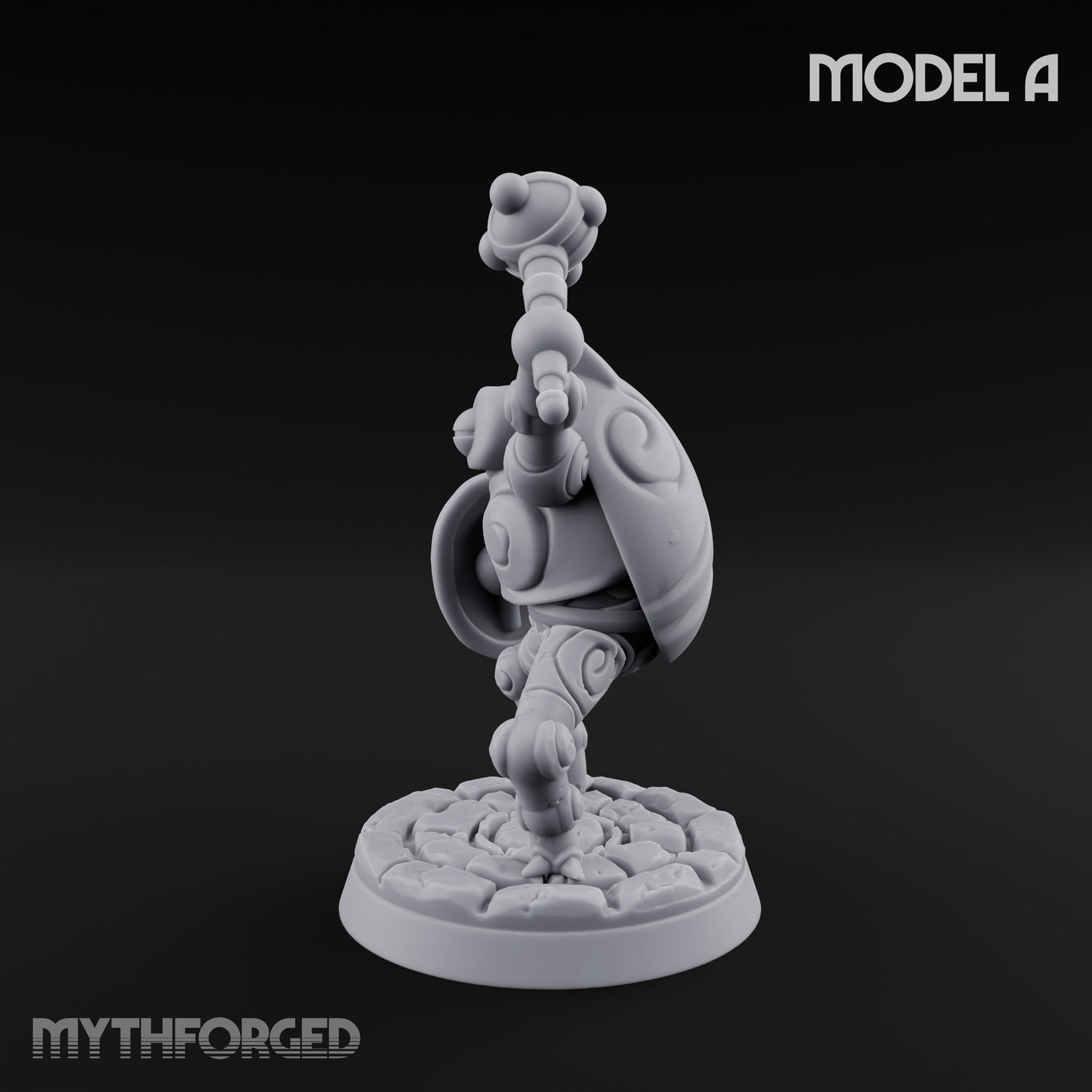 Scuttling And Scrapping Construct Grunt A Miniature for Dungeons and Dragons, Pathfinder or other TTRPGs