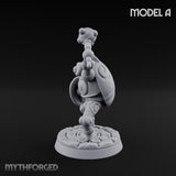 Scuttling And Scrapping Construct Grunt A Miniature for Dungeons and Dragons, Pathfinder or other TTRPGs