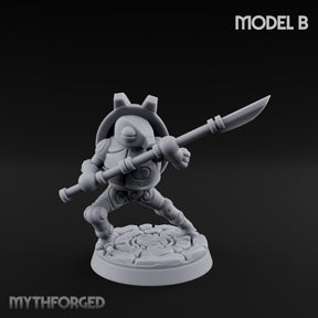 Scuttling And Scrapping Construct Grunt B Miniature for Dungeons and Dragons, Pathfinder or other TTRPGs