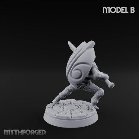 Scuttling And Scrapping Construct Grunt B Miniature for Dungeons and Dragons, Pathfinder or other TTRPGs