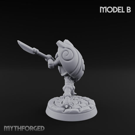 Scuttling And Scrapping Construct Grunt B Miniature for Dungeons and Dragons, Pathfinder or other TTRPGs