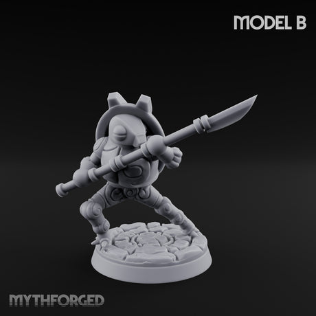 Scuttling And Scrapping Construct Grunt B Miniature for Dungeons and Dragons, Pathfinder or other TTRPGs