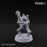 Scuttling And Scrapping Construct Grunt C Miniature for Dungeons and Dragons, Pathfinder or other TTRPGs