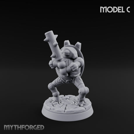 Scuttling And Scrapping Construct Grunt C Miniature for Dungeons and Dragons, Pathfinder or other TTRPGs