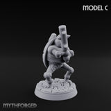 Scuttling And Scrapping Construct Grunt C Miniature for Dungeons and Dragons, Pathfinder or other TTRPGs