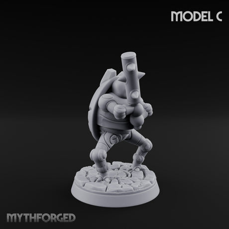 Scuttling And Scrapping Construct Grunt C Miniature for Dungeons and Dragons, Pathfinder or other TTRPGs