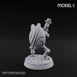 Scuttling And Scrapping Construct Grunt C Miniature for Dungeons and Dragons, Pathfinder or other TTRPGs
