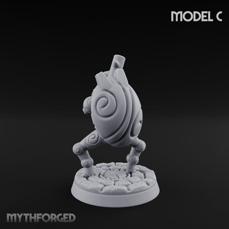 Scuttling And Scrapping Construct Grunt C Miniature for Dungeons and Dragons, Pathfinder or other TTRPGs