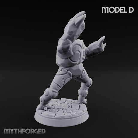 Scuttling And Scrapping Construct Grunt D Miniature for Dungeons and Dragons, Pathfinder or other TTRPGs