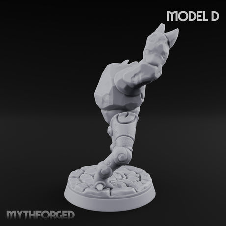 Scuttling And Scrapping Construct Grunt D Miniature for Dungeons and Dragons, Pathfinder or other TTRPGs