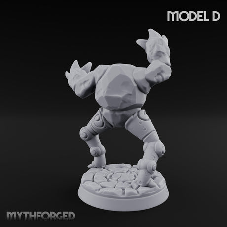 Scuttling And Scrapping Construct Grunt D Miniature for Dungeons and Dragons, Pathfinder or other TTRPGs