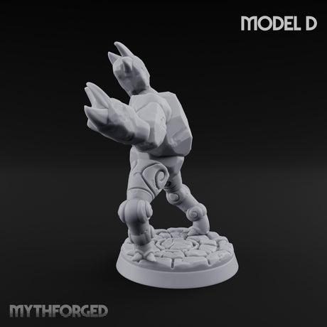 Scuttling And Scrapping Construct Grunt D Miniature for Dungeons and Dragons, Pathfinder or other TTRPGs