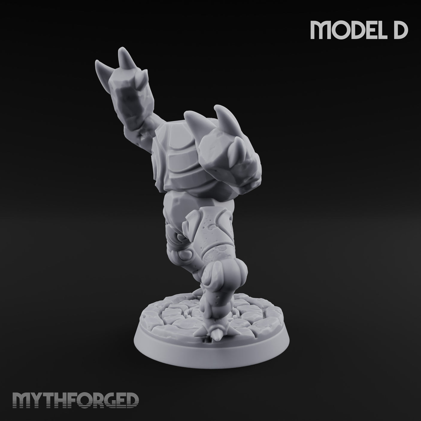 Scuttling And Scrapping Construct Grunt D Miniature for Dungeons and Dragons, Pathfinder or other TTRPGs
