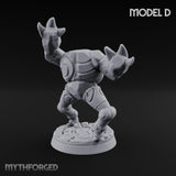 Scuttling And Scrapping Construct Grunt D Miniature for Dungeons and Dragons, Pathfinder or other TTRPGs
