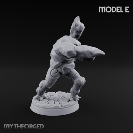 Scuttling And Scrapping Construct Grunt E Miniature for Dungeons and Dragons, Pathfinder or other TTRPGs