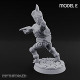 Scuttling And Scrapping Construct Grunt E Miniature for Dungeons and Dragons, Pathfinder or other TTRPGs