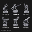 Scuttling And Scrapping Construct Grunts Miniature for Dungeons and Dragons, Pathfinder or other TTRPGs