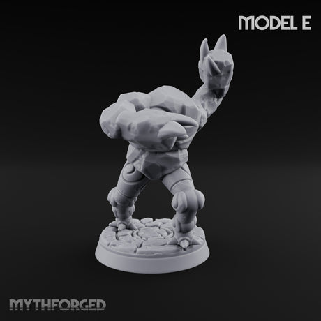Scuttling And Scrapping Construct Grunts Miniature for Dungeons and Dragons, Pathfinder or other TTRPGs