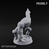 Scuttling And Scrapping Construct Grunts Miniature for Dungeons and Dragons, Pathfinder or other TTRPGs