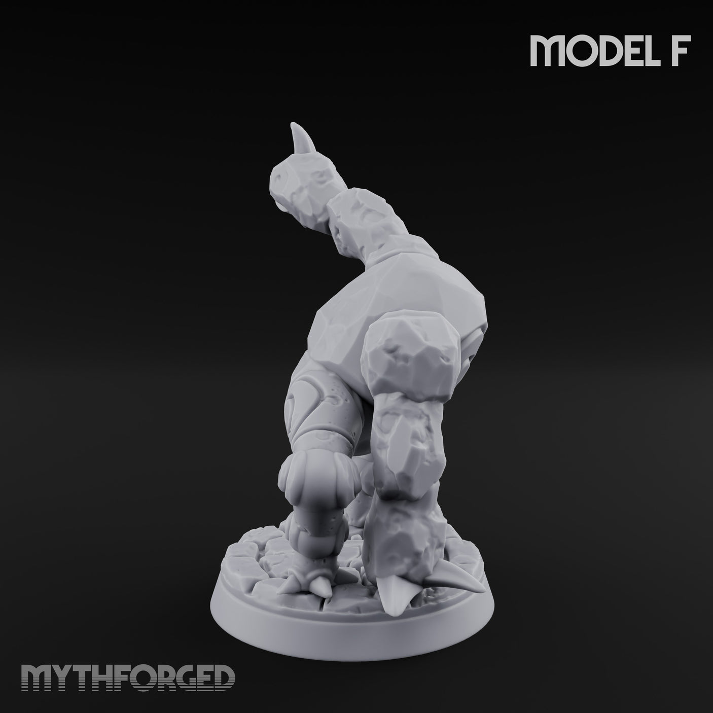 Scuttling And Scrapping Construct Grunts Miniature for Dungeons and Dragons, Pathfinder or other TTRPGs
